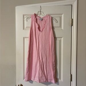 Tommy Bahama Pink linen Sleeveless Dress